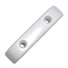 Thumb/finger rest for precision jazz bass guitars white inc screws
