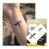 Semi-Permanent Tattoo, Tiny Flying Dragon, Long Lasting Temporary Tattoos, Waterproof