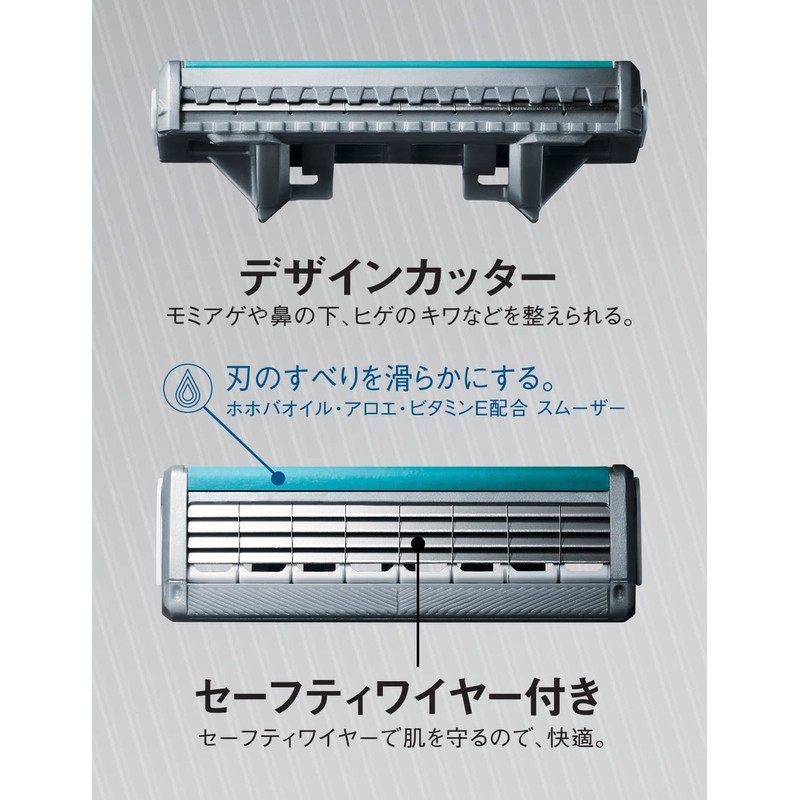 Schick(シック) Quattro 4 Titanium Replacement Blades (10 Pieces) for Shaving