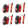 4pcs JX PDI-6221MG Metal Gear Digital Servo 20kg Torque Aluminums