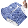 Adult Diaper Adjustable Washable Elderly Diaper Reusable Incontinence Nappy PantsA09