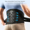 FREETOO Correa de Soporte Lumbar para Alivio del Dolor de