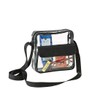 Enkrio Clear Bag, Transparent Bag, Crossbody Bag, Lightweight, PVC Material,