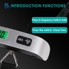 GeeRic Digital Luggage Scale, Suitcase Handheld Weight Scale, Max 50Kg/110Lb