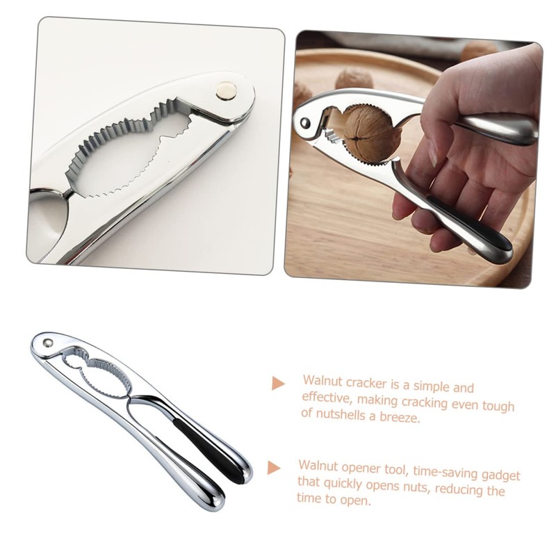 MAGICLULU Portable Walnut Cracker Tool Ergonomic Design Nut Cracker for