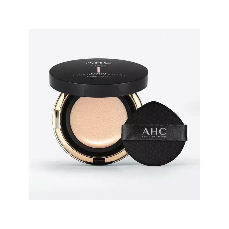 AHC [AHC] 메이크업핏 마스터즈 틴티드 메쉬 선쿠션 본품 15g +
