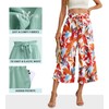 IWOLLENCE Women Flowy Loose Wide Leg Pant Summer Beach Casual