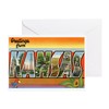 CafePress Greetings From Kansas Folded Greeting Card Matte