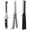 Metal Cutting Salon Hair Comb Tail Comb Folding 10ea