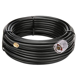 MOOKEERF SMA to N Cable 25ft,Low Loss N Male to SMA Male Cable KMR240,N Male KMR240 SMA,N to SMA Cable for WiFi Router/GPS Receiver/Antenna/Signal Booster Use