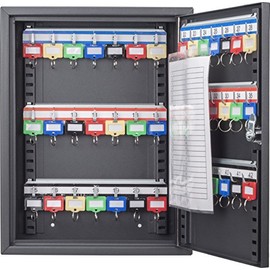 Steel 42 Key Safe Cabinet with Key Lock