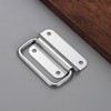 2 Pcs Chest Box Handles Drop Ring Pull Handle Stainless