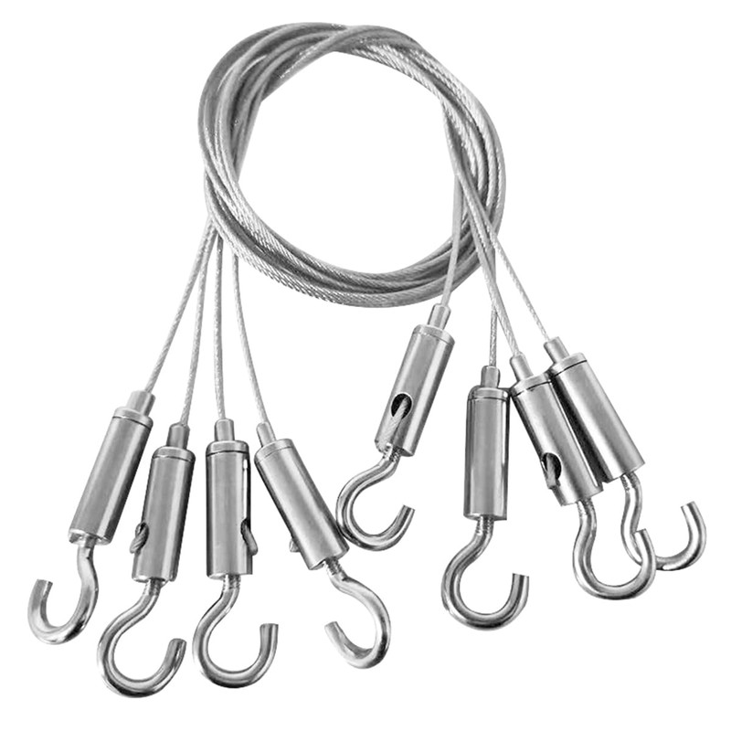 Pack of 2 ZONADAH Panel Light Suspension Kit, Lighting Fixture