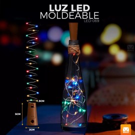 Maíz Serie Luces Led Rgb Alambre Decorativas Dormitorio