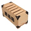 AllBright Money Box Piggy Bank Coin Coin Present Wooden Decor