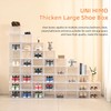 Uni HIMO 12pack Shoe Organizer,Thicken & Sturdy Shoe Boxes with