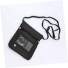 Sosoport Nylon RFID Passport Holder Bag Portable Travel Neck Wallet