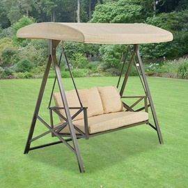 Garden Winds Replacement Canopy Top Cover for The Metal X Swing - Riplock 350