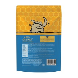 Honey I'm Home, Mini Liver Recipe Wafers Buffalo Dog Treats, 10.58 Ounces - All Natural, Free Range, Healthy, Grain Free, Honey Coated & Crispy