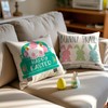 Easter Pillow Covers 18x18 Inch Set of 4pcs Easter Sofa