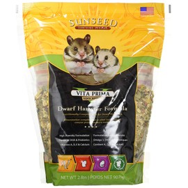 Sunseed 36070 Vita Prima Sunscription Dwarf Hamster Food - High-Variety Formula - 2 LBS
