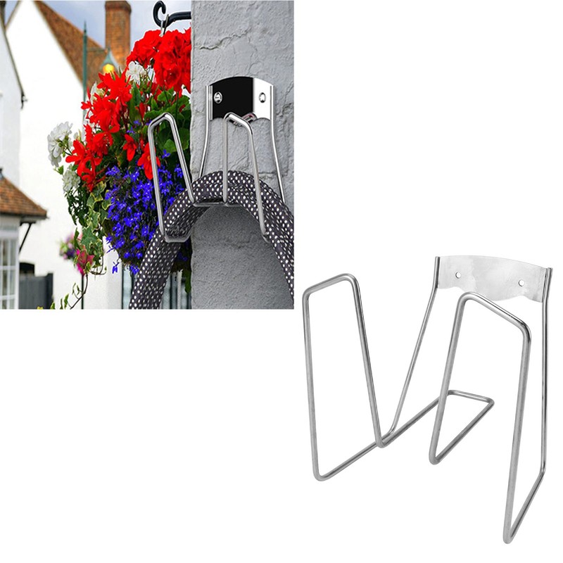 Garden Hose Holder Heavy Duty Hose Hanger Wall Mount for
