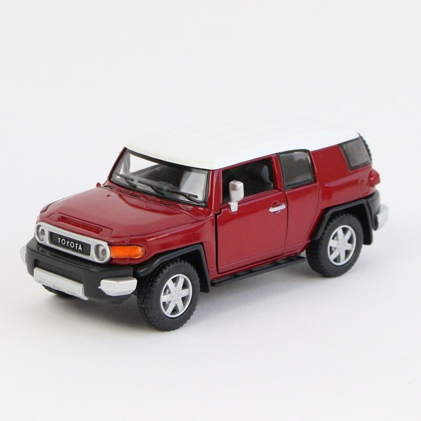 Kinsmart/kinsuma-to ◇ daikyasutomoderuminika-/Toyota FJ Cruiser/Red
