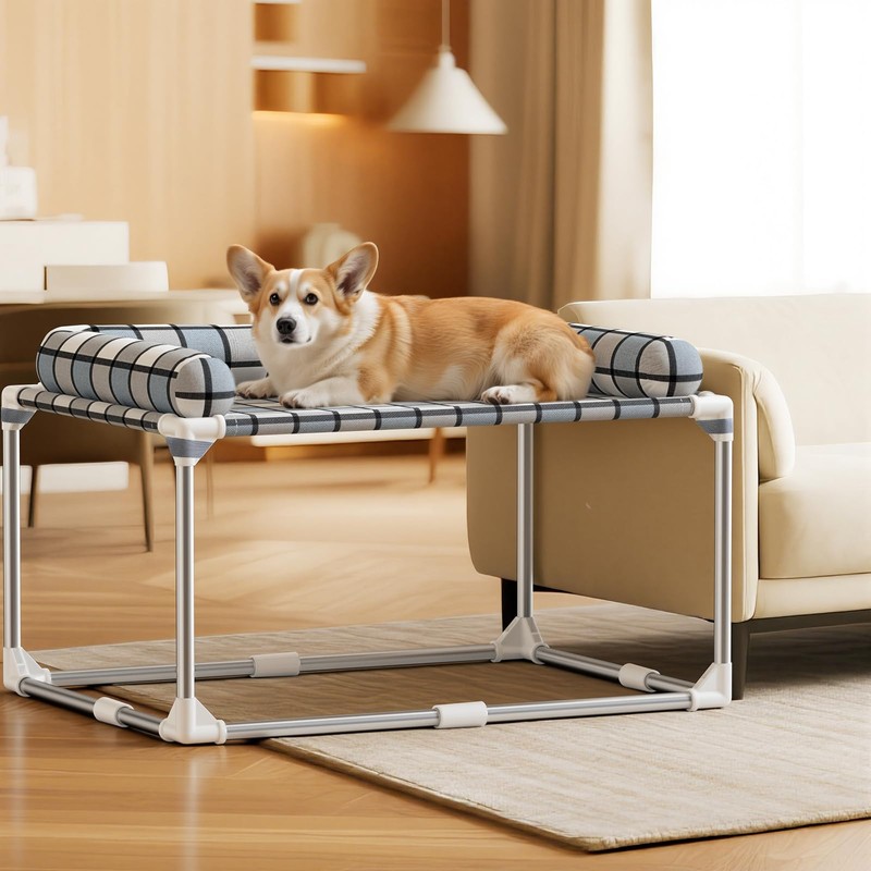 Bedside Cosleeper Dog Cat Bed - Height Elevated Dog Bed