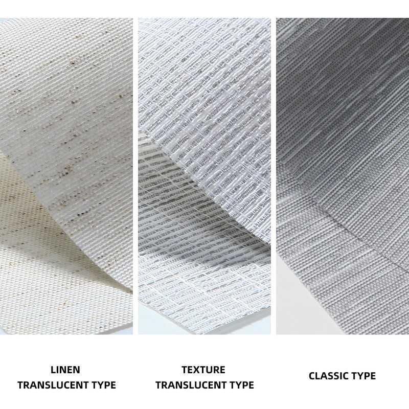 Motorized Roller Shade, Work with Homekit Thread-Enabled,Fabric Sample of 50%/70%