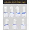 Giraffe Light, Multicolor Cute Nursery Night Lights with Warm White