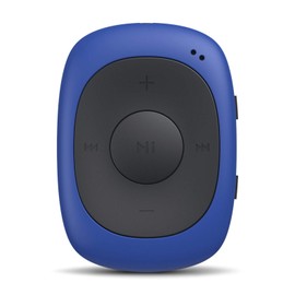 AGPTEK Reproductor MP3 con clip de 64 GB con FM Shuffle, reproductor de música portátil con funda de silicona resistente al sudor para deportes