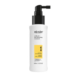 Nioxin Scalp and Hair Leave-In Treatment System 1 for Fine Hair with Light Thinning, 3.4 Ounce