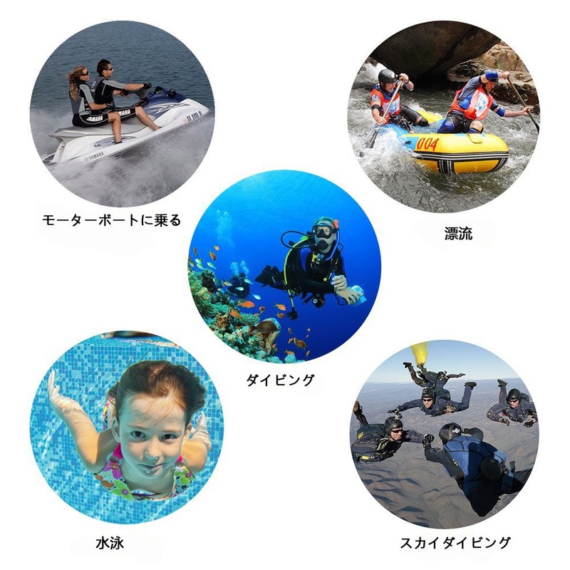 Suptig Case Waterproof Case Compatible for Gopro Hero 4 Hero