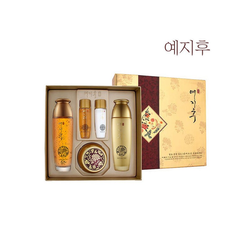 Yejihu [예지후] 발효 한방 골드 3종 세트 /스킨.로션.크림 [Yejihoo] Fermented