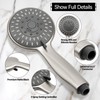 Briout Shower Head with Handheld, 5-Settings Showerhead High Pressure Powerful