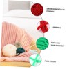 OHPHCALL 6 Rolls Milk Knitting Yarn Soft Skin Friendly DIY