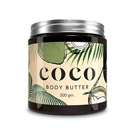 Mil Flores - Body Butter Coco 200 g | Hidrata y Nutre la Piel | Con extracto natural de coco y aloe vera.