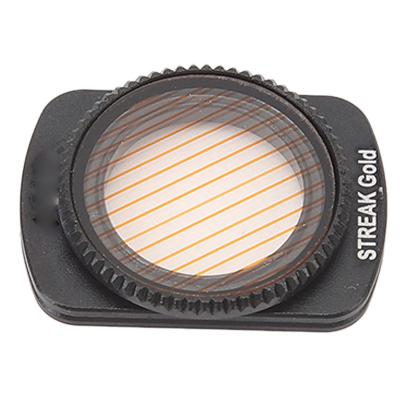 Streak Effect Action Camera Lens Filter HD Coated Slim Aluminum