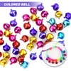 Bells for Crafts, Pack of 600 Colourful Bells, Small 8