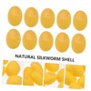 NOLITOY Deep Cleansing 12pcs Silk Balls Natural Silkworm for Face