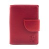 Jockey Club Genuine Leather Security Wallet with RFID Protection, red,