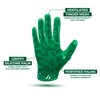 Repsters RPG1 Football Gloves - Adult & Youth Sizes (Emerald,