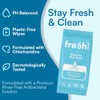 FreshWipes Antibacterial Body Wet Wipes For Adults 1 Pack (12