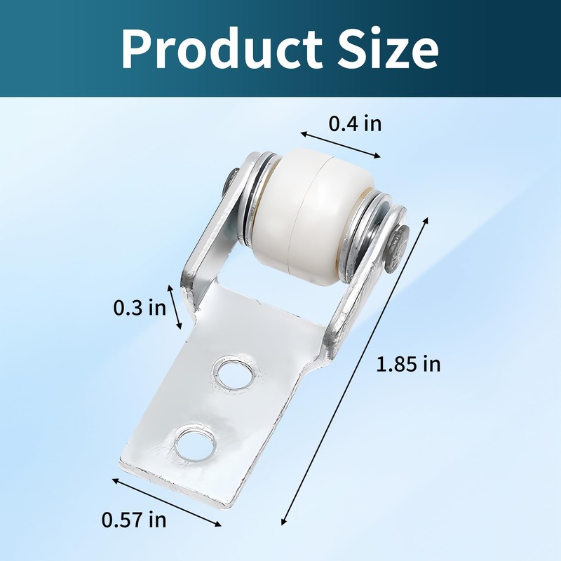 8 Pack 15mm Dia Wheel Sliding Door,Wheel Sliding Door Track