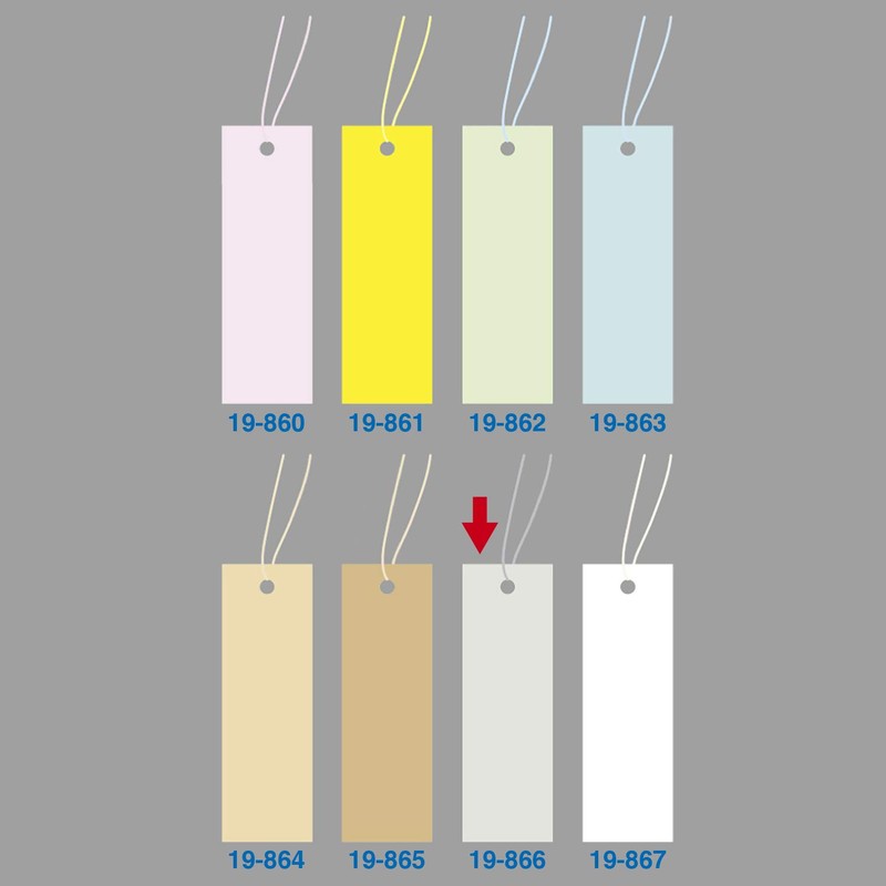 Taka Stamp Tag Price Tag 19-866 Super Tag with Thread