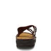 NAOT Men's Mikael Flat Sandal, Brown, 44 EU/11 M US