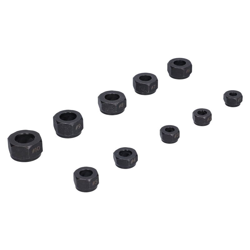 10Pcs Broken Nut Extractor Hex Remover Disassembling Tool Industrial Accessories