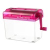 Perfeclan Paper Shredder, Manual Paper Shredder, Mini Hand Crank Shredder,