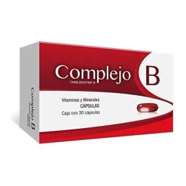 Progela Complejo B Vitaminas Y Minerales 30 Cap