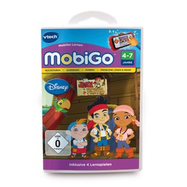 VTech 80-252804 - MobiGo Lernspiel, Jake und die Nimmerland Piraten
